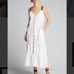 NWT Frame Tiered Utility Maxi Dress